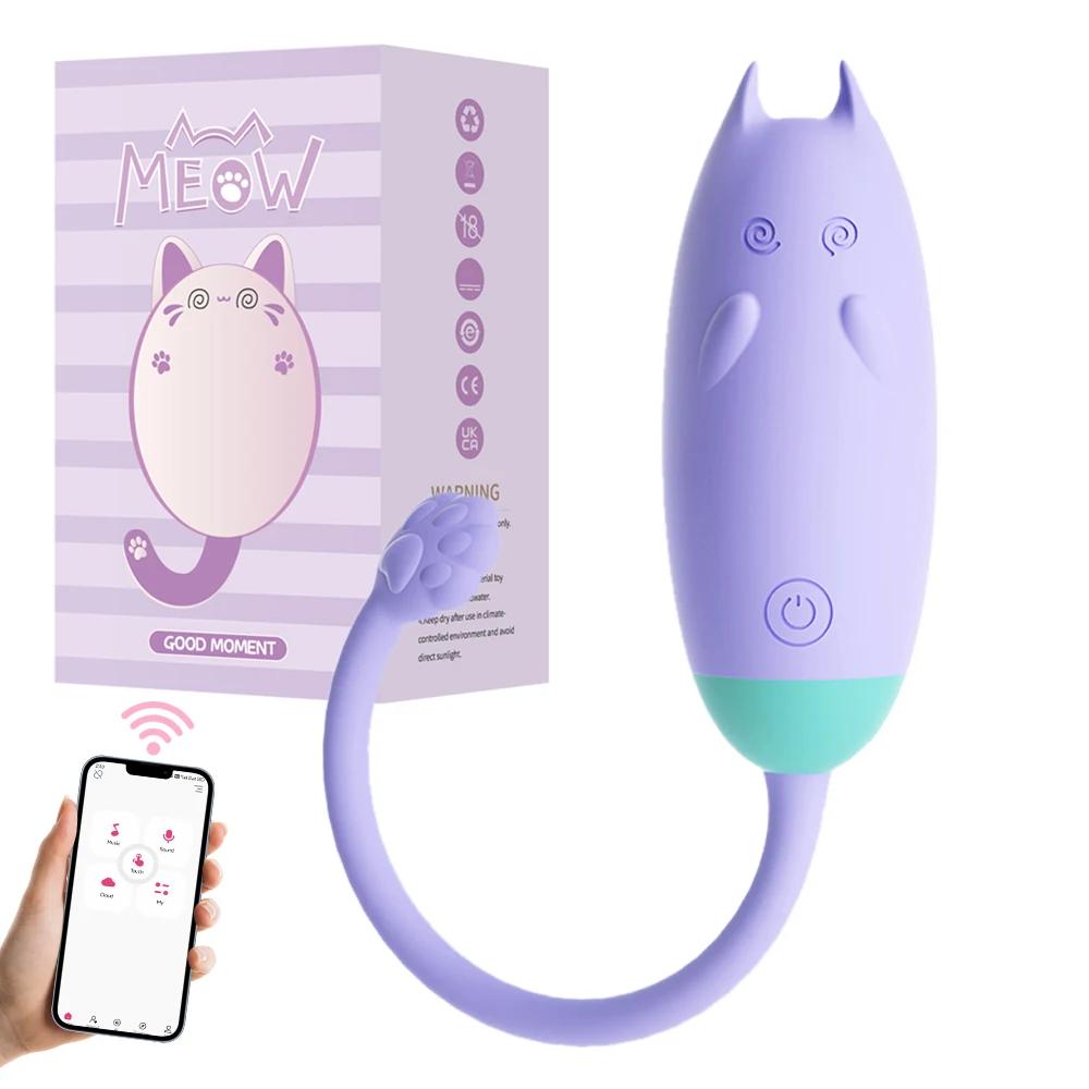 Wireless Bluetooth G Spot Vibrator for Women Dildo APP Remote Control Wear Vibrating Egg Clit Female Panties Sex Toys for Adults