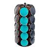35 Holes Coffee Capsule Rack Large Capacity 360 Degree Rotation Tower