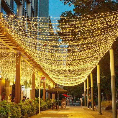 Outdoor LED String Lights Garland Waterproof Fairy Christmas Wedding Party Holiday Gardening Decoration Lights New Dropshipping