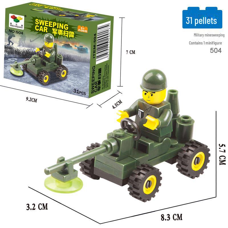 "Jucărie Mașină Mini Blocuri de Construcție Educative pentru Copii - Cadou de Antrenament pentru Grădiniță"