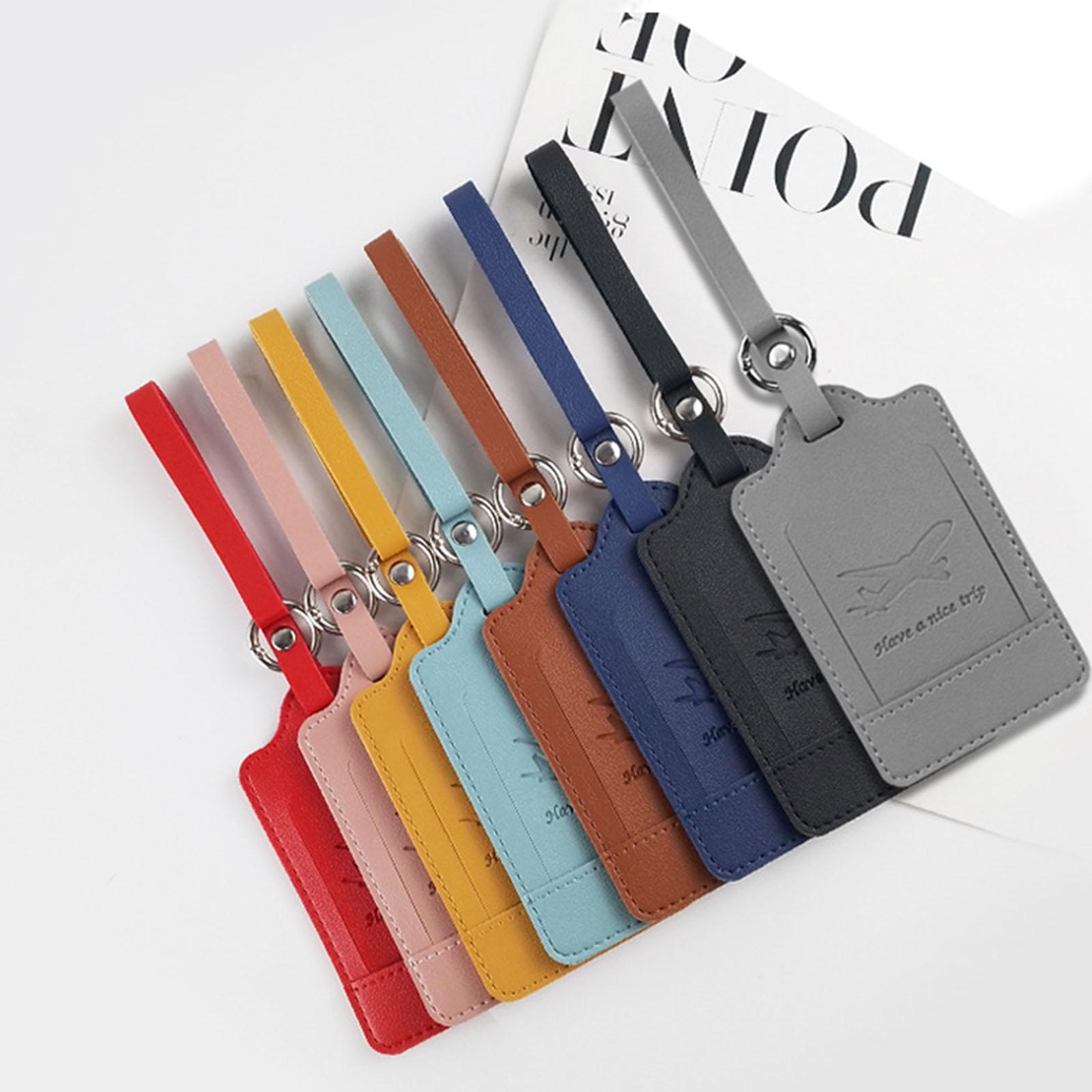 Бирка для багажа из искусственной кожи с рисунком самолета — фото 4