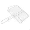 Portable BBQ Grilling Basket with Foldable Handle for Fish and Meat 35cm X 20cm