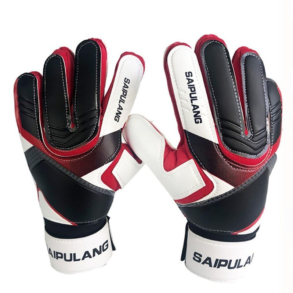 LOOGDEEL Football Goalkeeper Children's Soccer Sports Adult Hand Supports Non-slip Wear-resistant Full Latex Goalkeeper Gloves