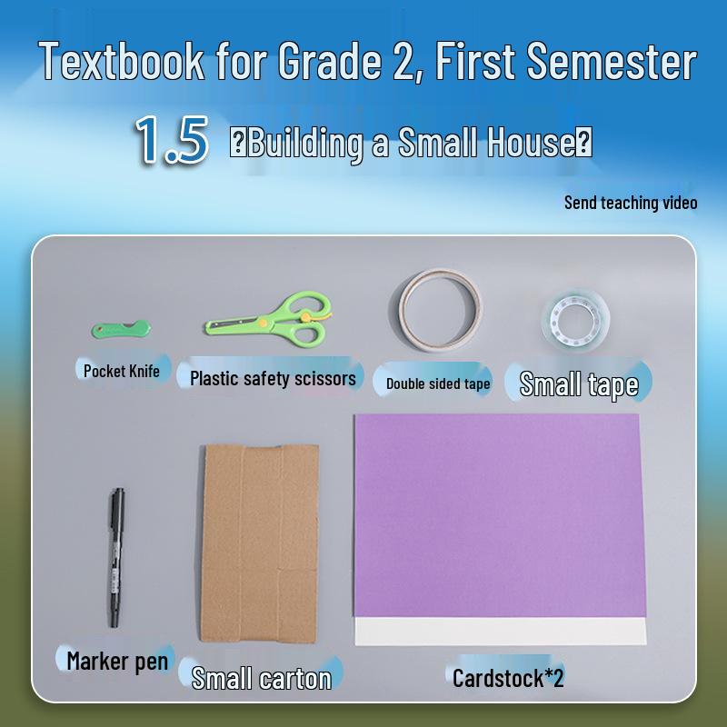 Second Grade Science Experiment Kit: Build a Small House