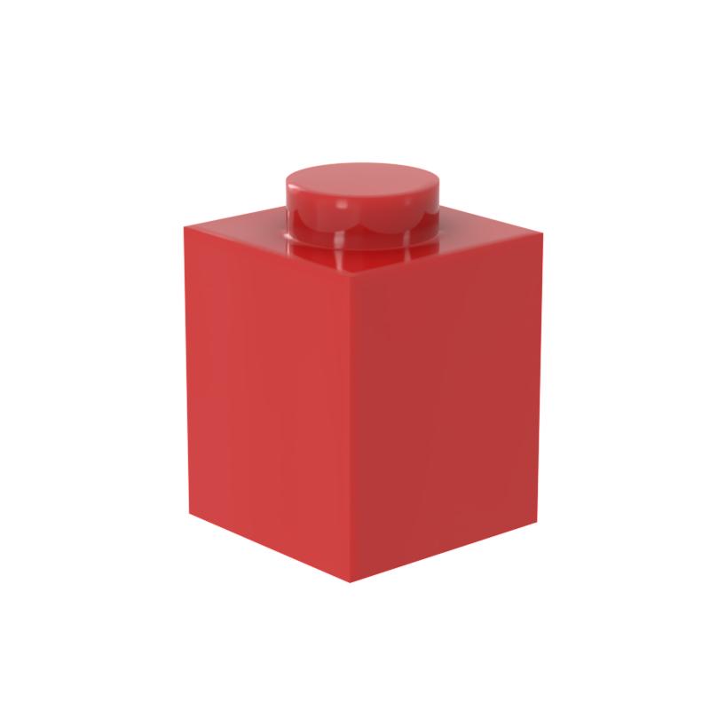 [FunBrick] 20PCS Classic DIY Building Blocks Thick Figures Bricks 1x1 Dots Educational Creative Compatible With 3005 Plastic To