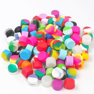 3Ml Silicone Wax Jar Containers Nonstick Mixed Color 3 Ml Lot