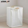 Large Capacity Laundry Basket Portable Dirty Clothes Storage Basket With Handle Black Durable Linen Foldable Laundry Basket