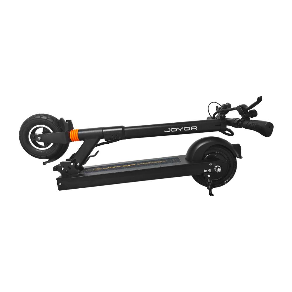 Electric Scooter Foldable Joyor F5 8" 500W Motor Front Shock Absorber Top Speed 25Km/h Rear Drum Brake 48V 10.4AH Black