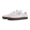 Adidas VL COURT 2.0 Slip Resistant, Abrasion Resistant, Breathable Low top Skateboard Shoes Unisex Pink JQ2470(Team700-)