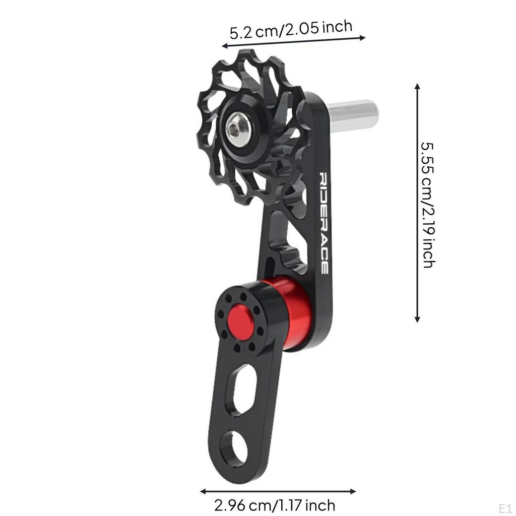 Cycle Chain Tensioner CNC-Machined with Pulley Aluminum Alloy