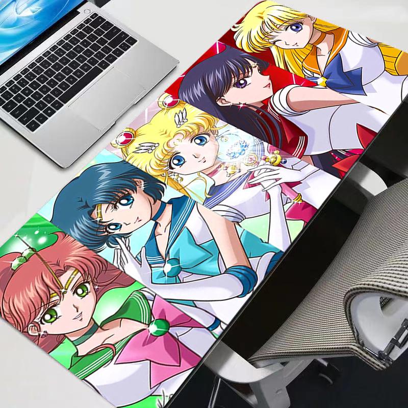 Aesthetic Mouse Pad Mini Pc Gamer Desk Mat Computer Anime SSailor Moon Mousepad Keyboard Pad Laptop Gaming Accessories Mausepad