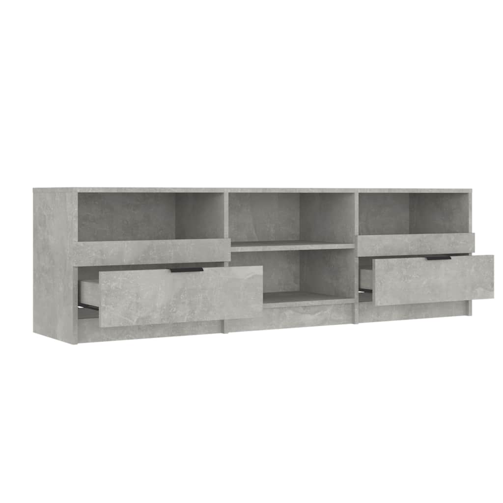 TV Cabinet Concrete Grey 150 x 33.5 x 45 cm Particleboard