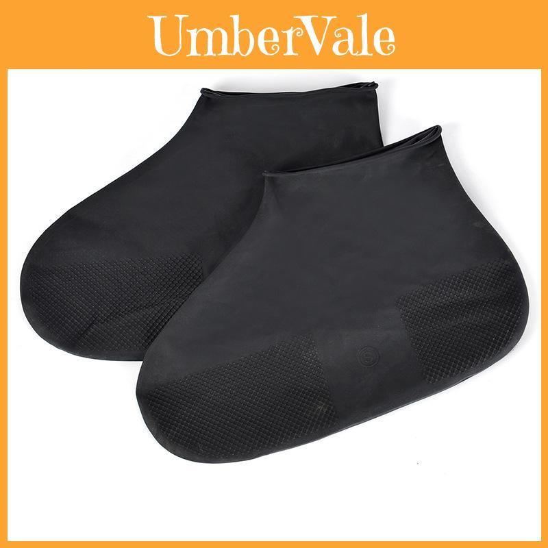 Premium Outdoor Waterproof Rubber Rain Shoe Covers With Timeless Classic Design