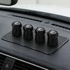 3D Aluminum Alloy Car Wheel Tire Valve Caps Tyre Rim Stem Covers Airdust for MG HS EHS Phev ZS MG3 MG5 MG6 MG7 GT ZR RX5 ZT RX8 wue1