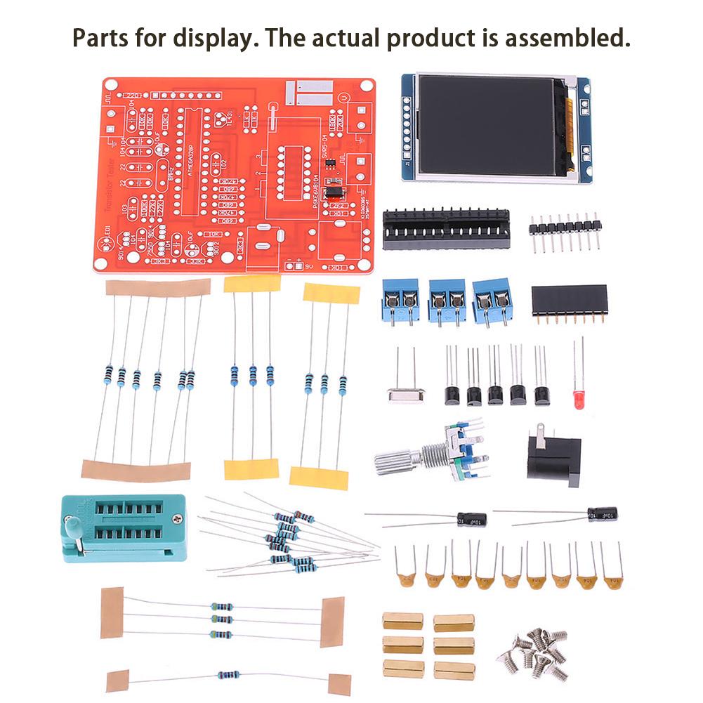 GM328 Transistor  Tester Full Color Graphics Frequency Tester Digital LCD Display PWM Square Wave Voltmeter Resistance Meter