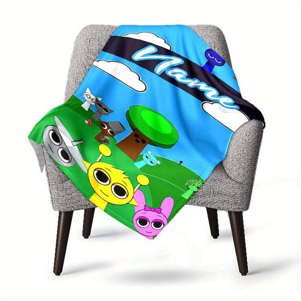 Cute Cartoon Characters Home Blankets Comfortable Soft Lightweight Multiseasonal Blanket For Picnics Sofas Offices Beds Living Rooms Perfect Gift For