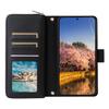 R20 For Samsung Galaxy A25 5G (Global) (161.0 X 76.5 X 8.3mm) Case Zipper Pocket Leather Cover