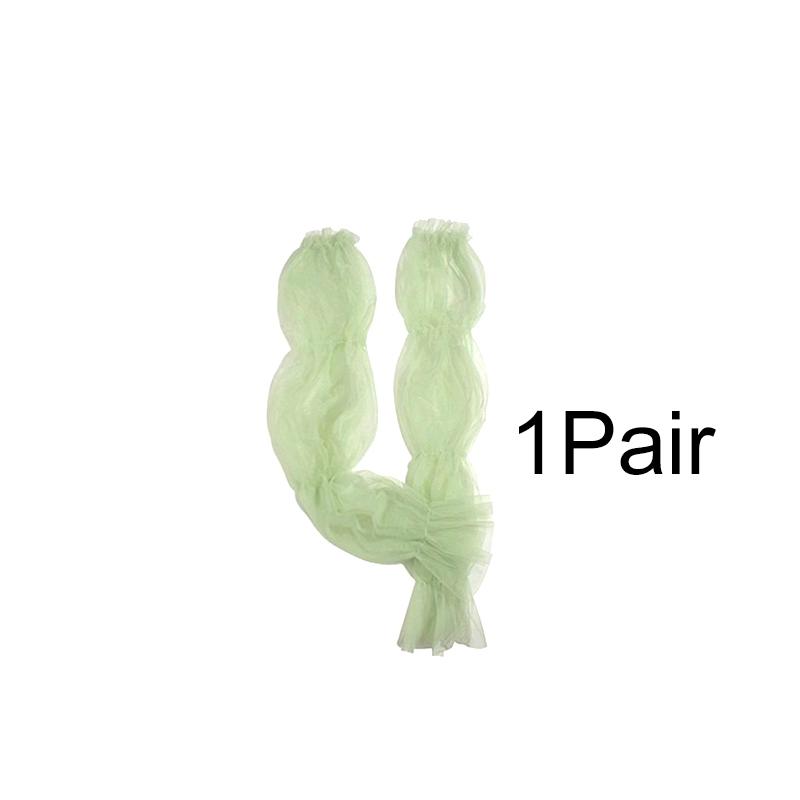 

1 пара чехлов для рукавов, съемные рукава, перчатки-фонарики, украшения для рук, аксессуары для платья, приятные для кожи, кружева, тюля, вечеринки, свадьбы