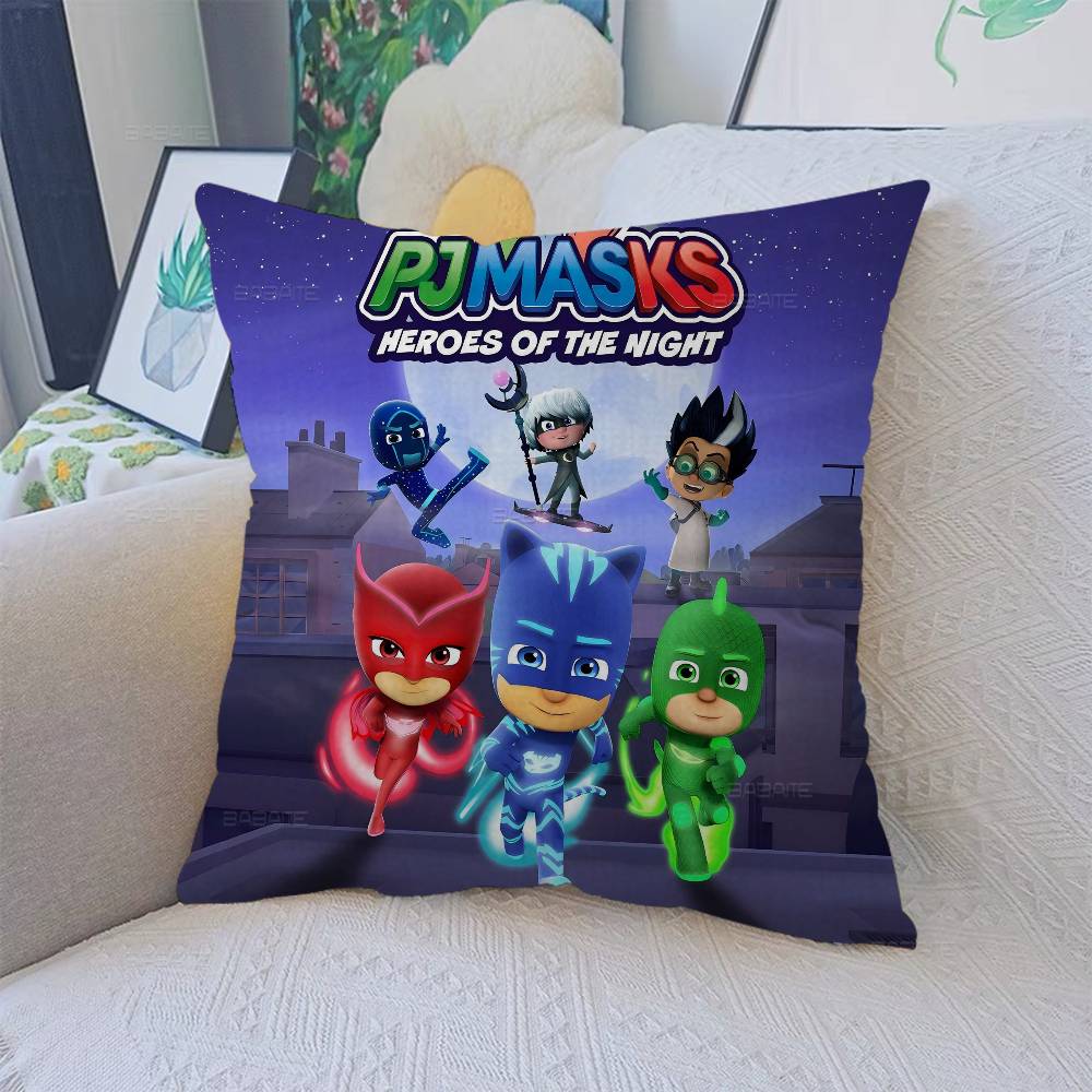 PJ Cartoon M-Masks Pillow Cover Sofa Cushion Cover Home Room Decoration Children Gift