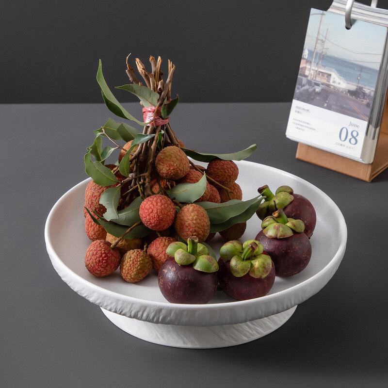 Nordic Ceramic Footed Serving Plate
