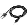 Micro Cable 5M To Micro Cable 480Mbps Data Transfer Cable Fast Charging Cable Double Shielded Black USB-A High-Speed Male-to-Male 2.4A
