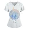 Butterfly Element 3D Digital Printed Women's Personalized and Fashionable Round Neck Short Sleeved T-shirt