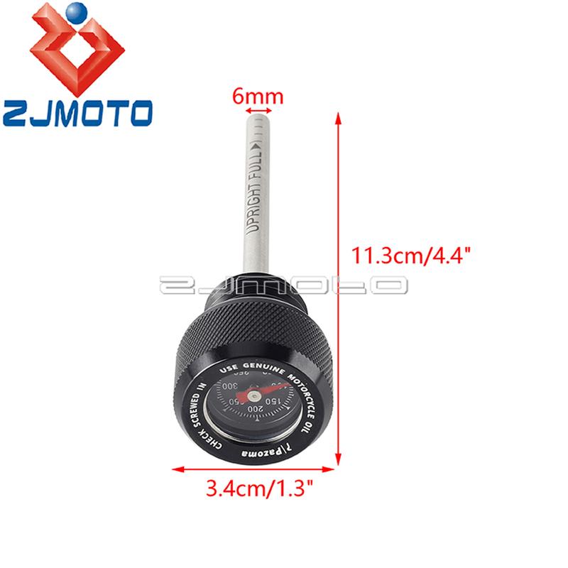 Motorcycle Engine Oil Plug Temp Gauge For Harley Sportster S RH1250S Nightster 975 RH975 Oil Temperature Dipstick RA1250 S 2021+
