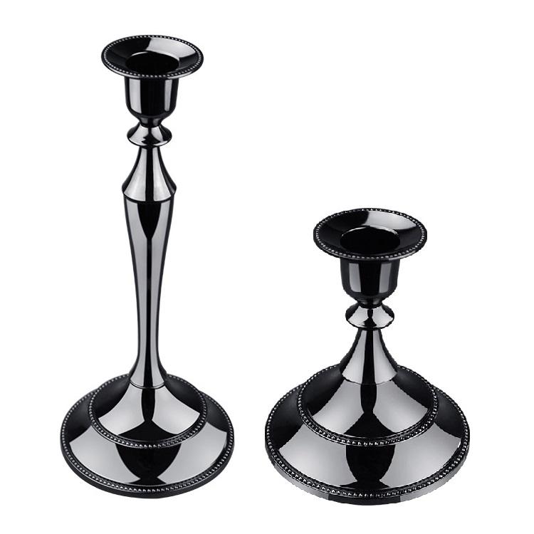 Metal Candle Holder Retro Candle Holder Dinner Hotel Home Decor Romantic Retro Candlestick