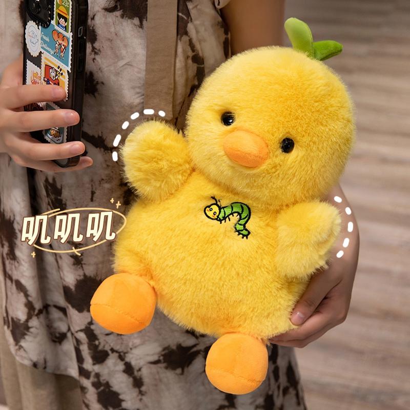 20/30CM Cartoon Simulation Anime Kleine Gelbe Ente und Kleines Gelbes Küken Stofftier Spielzeug Kinder Kawaii Puppe Festival Geschenk