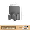 Stainless Steel No-Drill Multi-Function Wall-Mounted Mop and Broom Rack