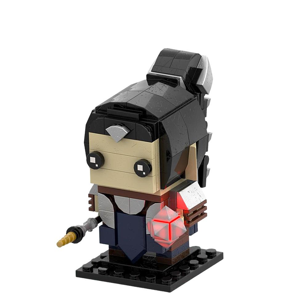 Нетоксичные Gobricks Moc Baldur Gate Фигурки из Кино Ужасов Кубики Shadowheart Karlach Astarion Brickheadz Строительные Кубики Игрушки Подарок