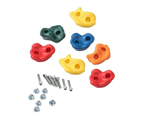 Plastic stones 7 pcs.