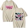 Stray Kids Dominated Printed Summer Short Sleeve T-Shirt Cotton Loose