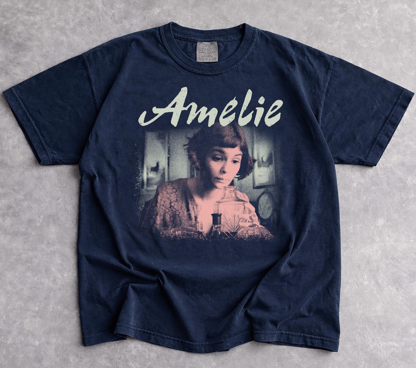 Amelie Movie Shirt, French Cinema T-Shirt, Amelie Poulain Tee, Vintage Audrey Tautou Gift, Retro 2000s Film Merch, Gift for Movie Lover S