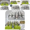 Star Wars Soldier Block Building Toy Set 21pcs Abs Plastic Small Granules 0.015kg 6218003
