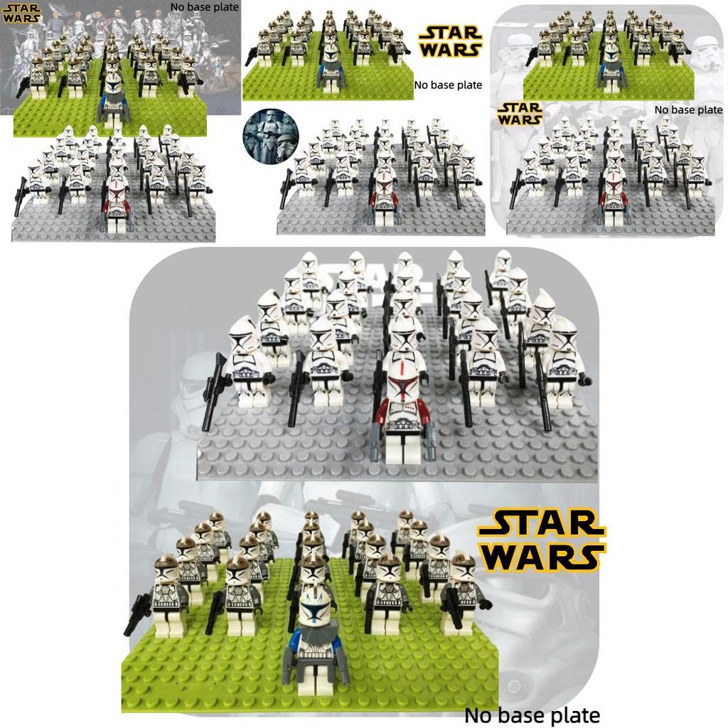 Star Wars Soldier Block Building Toy Set 21pcs Abs Plastic Small Granules 0.015kg 6218003