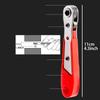 Ratchet Screwdriver Handles Narrow Spaces, Front And Rear, Elbow Wrench, Right Angle Bending, Cross Screwdriver, Steel Material