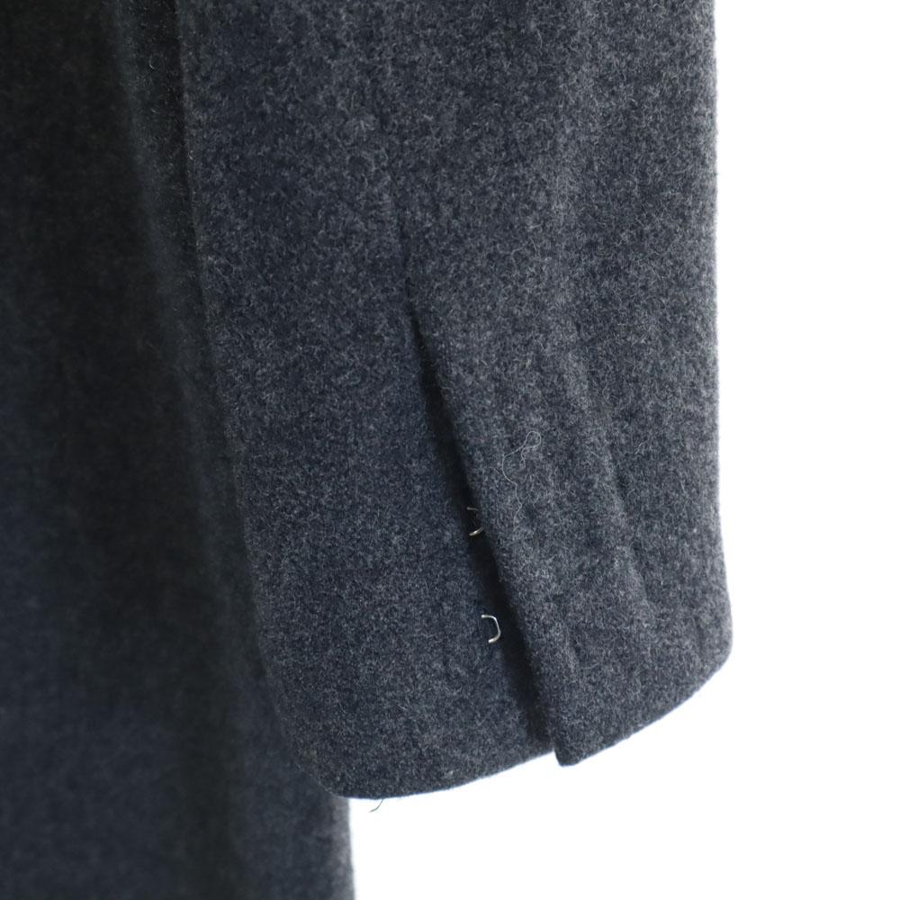 COMME des GARCONS 10AW Made In Japan Wool Blend Long Coat S Gray Women Used