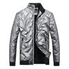 Men's Winter Casual Zipper Pocket Down Jacket Plus Down Thickened Coat Jacket Tops