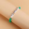 Color alphabet beaded bracelet friendship bracelet swiftie music festival bracelet gift
