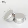 50PCS 10g 30g 50g 100g Aluminum Tin Jars Empty Cosmetics Container Metal Candle Jars with Lids Lip Balm Pot Face Eye Cream Box