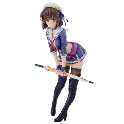 Anime Figur - Megumi Kato - Racing Ver. Komplettfigur im Maßstab 1/7, Niedliche Charakter-Spielzeugpuppe, Loli-Modell, Statuendekoration, 22 cm / 8,6 Zoll