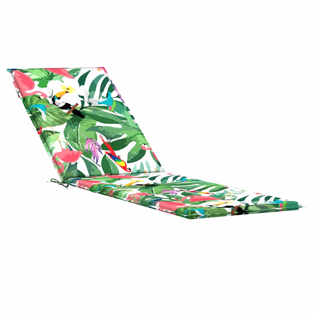 Lounge Chair Cushion Multicolored Oxford Fabric