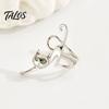 Clip on Earrings for Women 1 Pc Cute Cat Ear Cuff Earring Women, Funny Kitten Animal Cartilage Wrap Around Earring, Non Piercing Crawler Climber