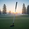 Golf Putter Right-Handed with Textured Grip Comfortable for Office