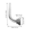 Pole and Wall-Mounted Antenna Mounting Bracket Adjustable J-Pole Antenna Mast  CPE Client Bridge