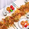 Simulated Maple Leaf Photography Props DIY Autumn Indoor Outdoor Wedding Halloween Thanksgiving Wall Mantel Party Decor TMZ
