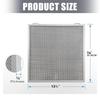 High Quality Metal Range Hood Grease Screen 2 Pieces Set For S97017415 QDE30BL QDE30SS