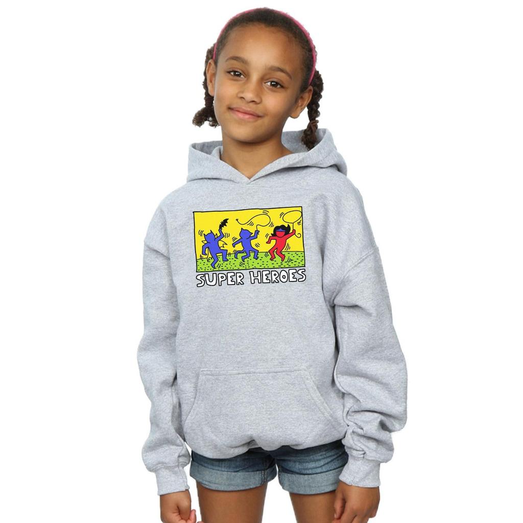 DC Comics Girls Batman Pop Art Hoodie