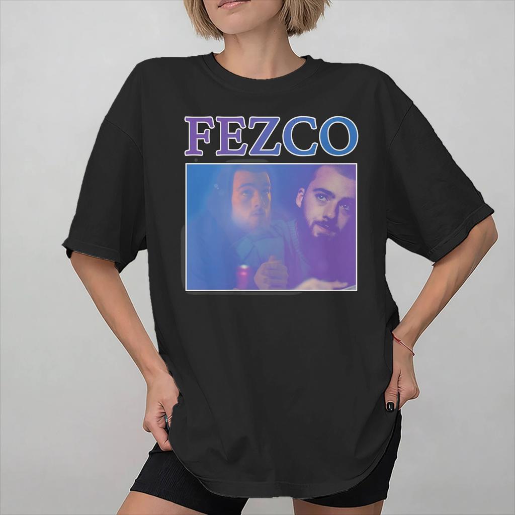 Graphic Printing Fezco Fez Angus Cloud T Shirt for Unisex Women 100 Cotton Tee Shirt Short Sleeve Clothes